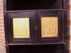 A small ebonised corner cabinet - Thumbnail 5
