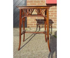 Gustav Siegel for J and J Kohn. A J and J Khon bentwood side table - Thumbnail 1