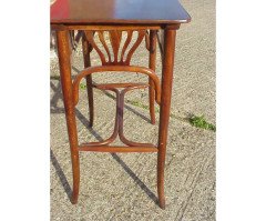 Gustav Siegel for J and J Kohn. A J and J Khon bentwood side table - Thumbnail 3