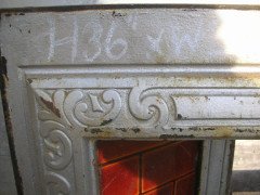 A late Victorian or early Edwardian fire insert with tiled sides - Thumbnail 2