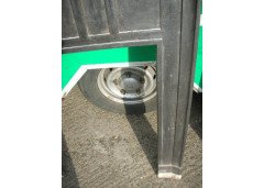 A late Victorian or early Edwardian dark grey fireplace - Thumbnail 3
