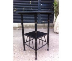 E W Godwin. A pair of ebonised sidetable - Thumbnail 5