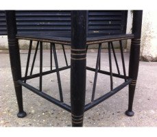 E W Godwin. A pair of ebonised sidetable - Thumbnail 7