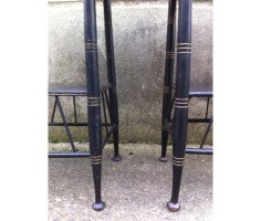 E W Godwin. A pair of ebonised sidetable - Thumbnail 8
