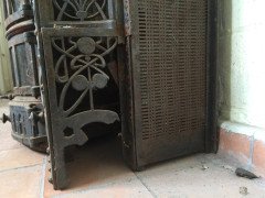 A wonderful pure Art Nouveau Jugendstil style cast iron stove - Thumbnail 8