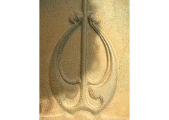 An Arts and Crafts cast iron fireplace - Thumbnail 5
