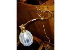 WAS Benson. A very rare Arts and Crafts brass table/bed lamp - Thumbnail 3
