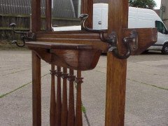 Shapland and Petter. a Top Quality Mirror Back Hallstand - Thumbnail 4