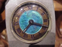 Liberty and Co. A Tudric Pewter carriage clock - Thumbnail 3