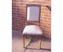 Leon Benouville. An Art Nouveau oak desk/side chair circa 1903. - Thumbnail 2