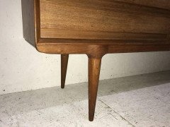 A rare Model 18 teak sideboard having four drawers and two sliding doors - Thumbnail 10