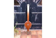 Archibald Knox for Liberty and Co. A tall pair of bellows with Celtic interlacing - Thumbnail 5