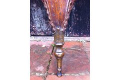 Archibald Knox for Liberty and Co. A tall pair of bellows with Celtic interlacing - Thumbnail 6