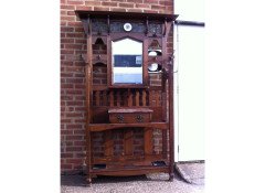 Shapland and Petter. A good Arts and Crafts hallstand - Thumbnail 1