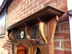 Shapland and Petter. A good Arts and Crafts hallstand - Thumbnail 5