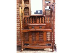 Shapland and Petter. A good Arts and Crafts hallstand - Thumbnail 10