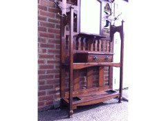 Shapland and Petter. A good Arts and Crafts hallstand - Thumbnail 11