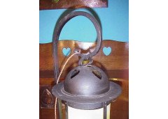 Birmingham Guild of Handicraft. A rare Arts and Crafts hand wrought iron standard lamp - Thumbnail 3