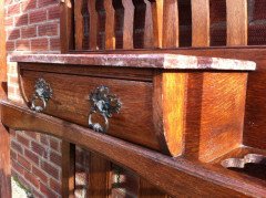 Shapland and Petter. A good Arts and Crafts hallstand - Thumbnail 16
