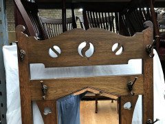 Liberty and Co. an Arts and Crafts Oak Hallstand - Thumbnail 2