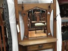 Liberty and Co. an Arts and Crafts Oak Hallstand - Thumbnail 3