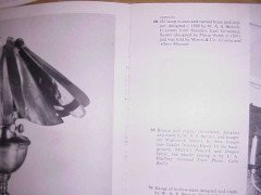 WAS Benson. A brass and copper oil lamp - Thumbnail 6