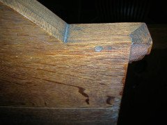 Shapland and Petter Attributed – Arts and Crafts Oak Letter Rack - Thumbnail 5