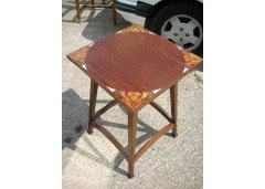 Lambs of Manchester. An Arts and Crafts mahogany sidetable - Thumbnail 1