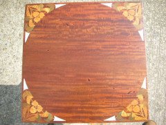 Lambs of Manchester. An Arts and Crafts mahogany sidetable - Thumbnail 2