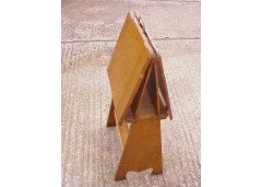 Liberty & Co., an Arts and Crafts Oak Folding Magazine Rack - Thumbnail 2