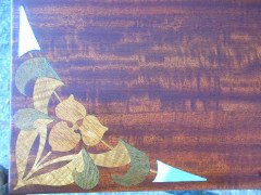 Lambs of Manchester. An Arts and Crafts mahogany sidetable - Thumbnail 3