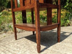 Shapland and Petter. A rare Arts and Crafts oak canterbury - Thumbnail 5