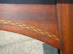 Lambs of Manchester. An Arts and Crafts mahogany sidetable - Thumbnail 4