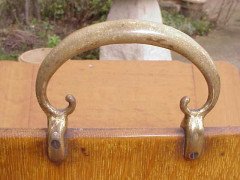 Liberty and Co. An Arts and Crafts oak folding magazine rack - Thumbnail 4