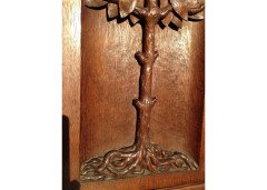 Gillows. A super quality Arts and Crafts oak sideboard/dresser - Thumbnail 8