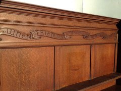 Gillows. A super quality Arts and Crafts oak sideboard/dresser - Thumbnail 14