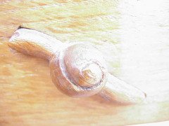 Alan 'Snailman' Haigh. A pair of oak single beds - Thumbnail 4