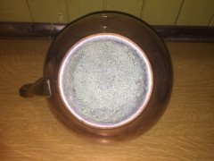 WAS Benson. A copper and brass warming tray, with stylised feet. - Thumbnail 8