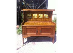 Shapland and Petter. A washstand with tiles depicting galleons - Thumbnail 1