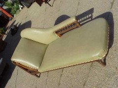 Moyar Smith for Collinson and Lock. Chaise Lounge with triangular 'A' frame to one end - Thumbnail 2