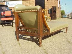 Moyar Smith for Collinson and Lock. Chaise Lounge with triangular 'A' frame to one end - Thumbnail 3