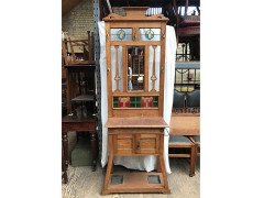Liberty and Co. A superb oak Arts and Crafts Hallstand - Thumbnail 5
