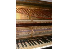 M H Baillie Scott for John Broadwood. An oak Arts and Crafts Manxman Piano - Thumbnail 9