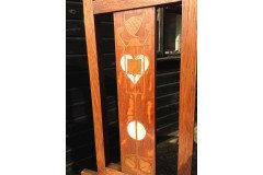 Shapland and Petter. An Arts and Crafts oak dressing table - Thumbnail 4