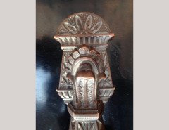 An exceptional Egyptian Revival bronze door - Thumbnail 2