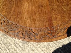 Arthur Simpson. A good quality Arts and Crafts oak sidetable - Thumbnail 3