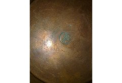Arts and Crafts copper spirit kettle on stand c.1900 - Thumbnail 6