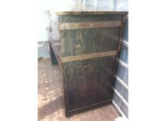M H Baillie Scott for John Broadwood. An oak Arts and Crafts Manxman Piano - Thumbnail 6