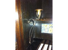 M H Baillie Scott for John Broadwood. An oak Arts and Crafts Manxman Piano - Thumbnail 10