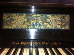 M H Baillie Scott for John Broadwood. An oak Arts and Crafts Manxman Piano - Thumbnail 14